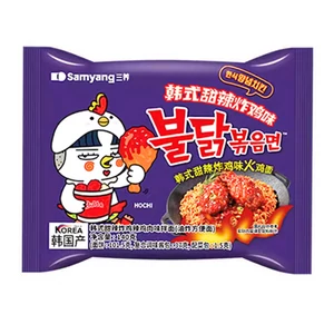 Buldak 140G Instant Ramen Tészta Édes-Csípős Rántott Csirke