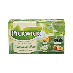 Pickwick Tea 30G Variations (Narancs,Zöldalma,Barack,Feketeribizli)