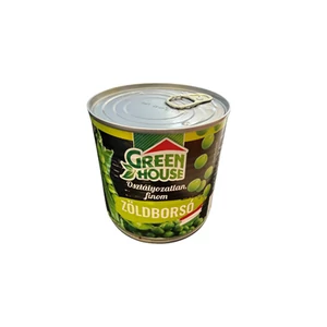 Green House 270G Finom Zöldborsó Konzerv