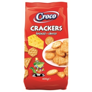 Croco Crackers 400G Sajtos 