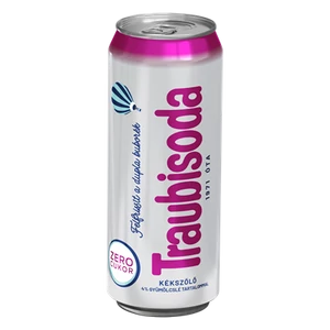 Márka 0,33L Traubisoda Kékszőlő Zero (DRS)