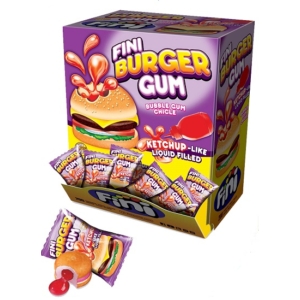 Fini 200Db-os Burger Bubble Gum 1Kg  /10164/