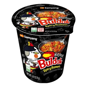 Buldak 70G CUP Instant Ramen Tészta Csípős Csirke