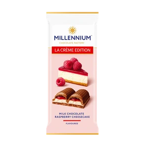 Millenium 100G La Créme - Málnás Sajttortás Tejcsokoládé