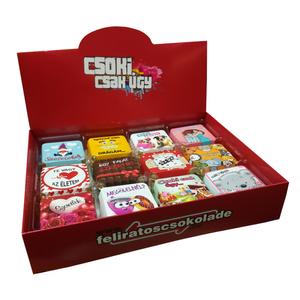 Chocolips Mini tejcsokoládé kockák 20G