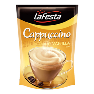 Cappuccino Lafesta Kávé Utántöltő Vanília 100G