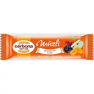 Cerbona Müzliszelet 20G Gyümölcsös