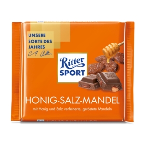 Ritter Sport 100G Honig-Salz-Mandel (Mézes mandulával töltött tejcsokoládé)