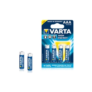 Varta Elem High Energy 4 Db-Os Alkáli Mi 4903 (AAA)