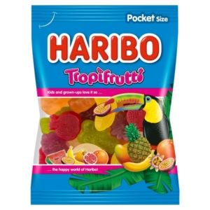 Haribo Tropifrutti gyümölcs ízű gumicukorka 100 g