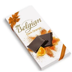 Belgian Dark Orange 100G Étcsokoládé Narancs Darabkakkal BPTL1005