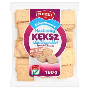 Detki Háztartási Keksz Cukormentes 160G