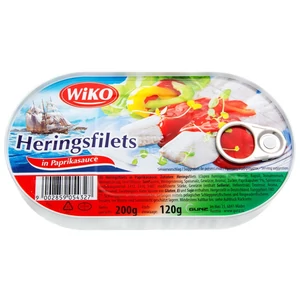 Wiko 200G Heringsfilets Paprika /85870/