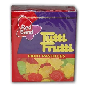 Red Band Tutti Frutti Gumicukor 15G Original CLTF0001