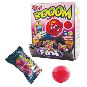 Fini 200Db-os Booom Cukorka Epres 1Kg /10106/