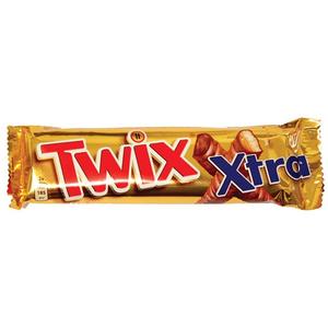 Twix Kekszes szeletek karamellával tejcsokoládéba mártva 75G