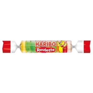 Haribo Roulette gyümölcs ízű gumicukorka 25 g