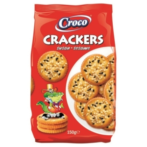 Croco Crackers 150G Szezámos 