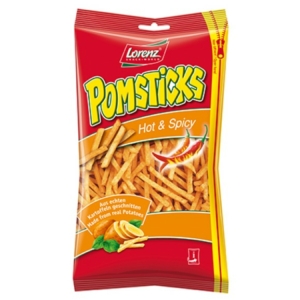 Lorenz Pomsticks 85G Hot-Spicy (Chili)  LZPO0023