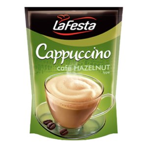 Cappuccino Lafesta Kávé Utántöltő Mogyoró 100G