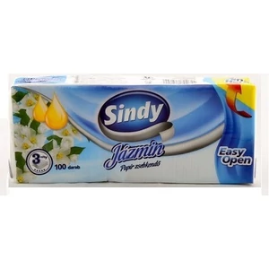 Sindy Papírzsebkendő 3 Rtg.100 Db Jasmin