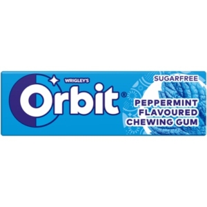 Orbit Drazse 14G Peppermint (Peppermint) ízű cukormentes rágó)