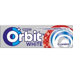 Orbit Drazse 14G White Classic (Menta ízű cukormentes rágó)