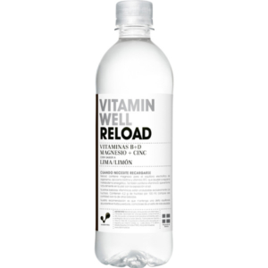 Vitamin Well 0.5 L Reload Lemon/Lime Vitamin B+D, Magnesium+Zinc
