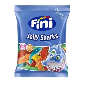 Fini 75-85G Sharks (Jelly) Gluténmentes, 0% Zsír 10304