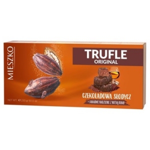 Mieszko Trufle Box 230G (Rumos desszert csokoládé bevonattal)
