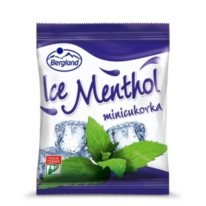 Bergland Ice Mentol mentol ízű cukorka 70G