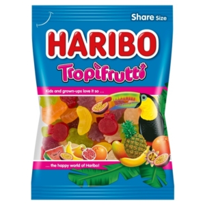 Haribo Tropifrutti gyümölcs ízű gumicukorka 200 g