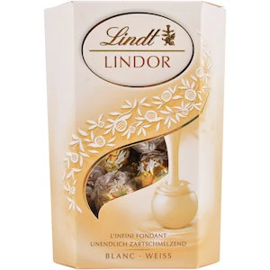 Lindt Lindor 200G Blanc (White) Fehér LNPR1028