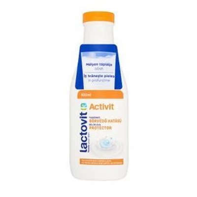 Lactovit Tusfürdő 600Ml Bőrvédő /Narancs színű/