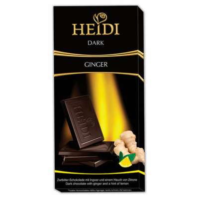 Heidi 80G Grand'Or Dark gyömbéres étcsokoládé 80G