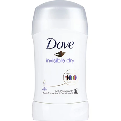 Dove Stift 40Ml Invisible Dry
