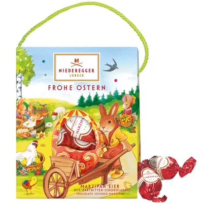 Niederegger 85g Tojás - Táskás Nyuszis   600183
