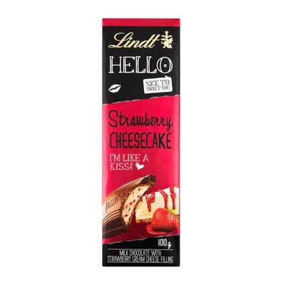 Lindt Hello 100G Strawberry&Cheesecake LNTL3103