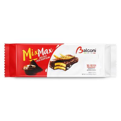 Balconi MixMax kakaós bevonatba mártott kakaós krémmel töltött piskóta 350G
