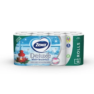 Zewa Deluxe Wc-Papír 3Rtg/16Tek. Limited Edition