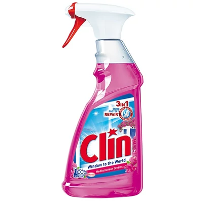Clin Ablaktisztító 500Ml Szórófejes Mediterranean Dreams