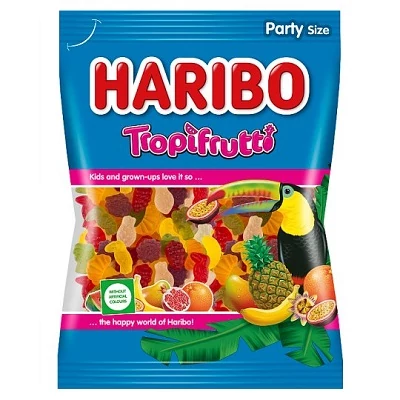 Haribo 1 Kg Gummispass Tropifrutti