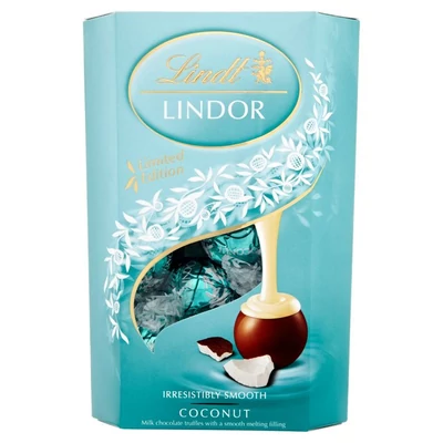 Lindt Lindor 200G Coconut Dobozos LNPR1029