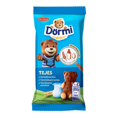 Győri Édes Kismackó 30G Tejes Piskóta (Dörmi)