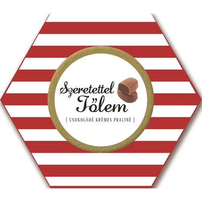 Chocolips 260G Szeretettel Tőlem - Kakaós