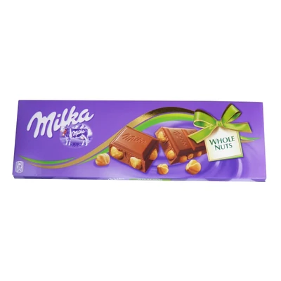 Milka 250g Whole Nuts