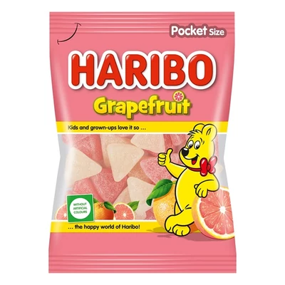 Haribo 80G Grapefruit 