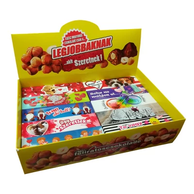 Chocolips 40G Mogyoró Ízű Felíratos 