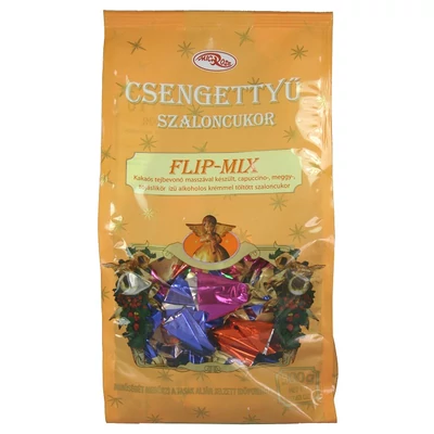 Szaloncukor 400G Csengettyű Microse Flip-Mix Likőrös