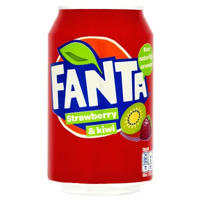 Fanta 0.33L Strawberry Kiwi 